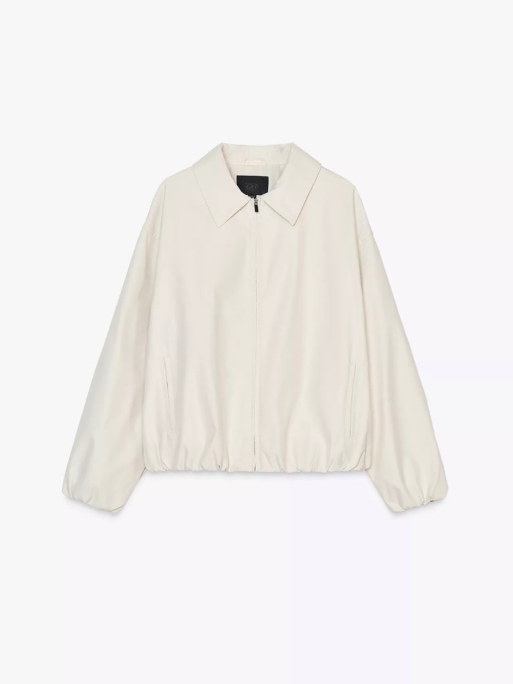 Zara bomber jacket beige